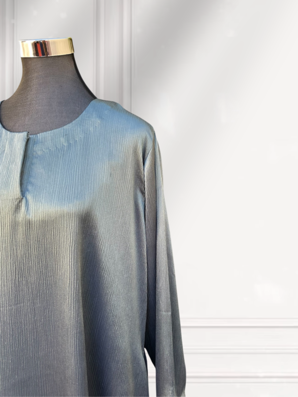 AQUA SLIT SLEEVE ABAYA