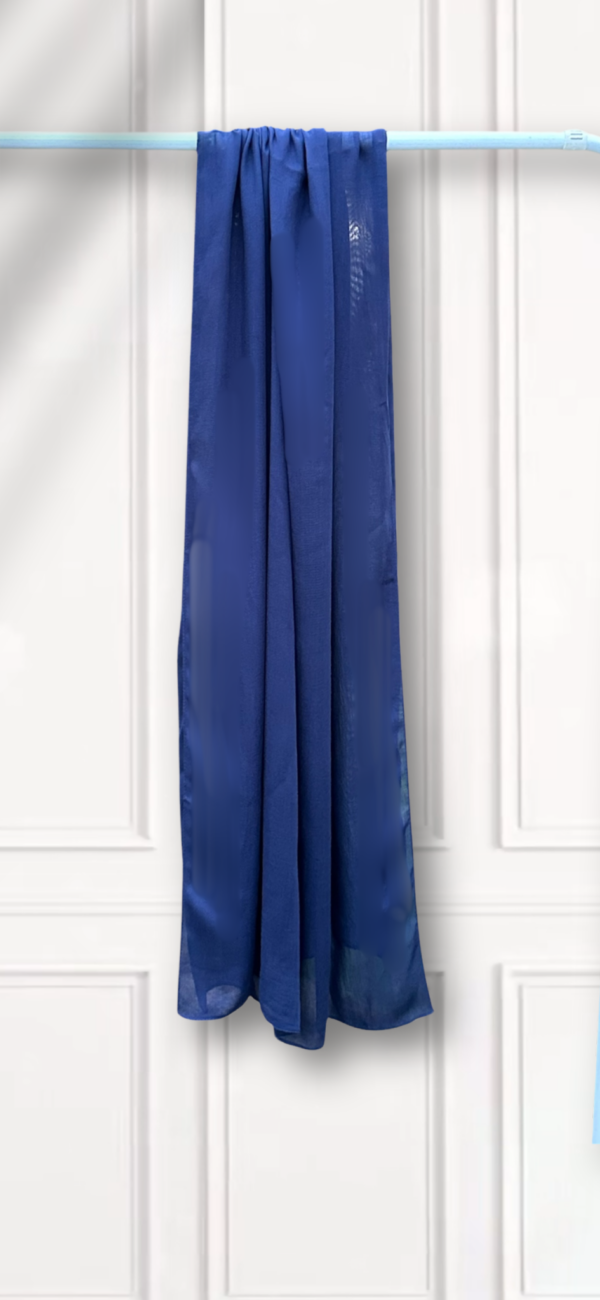 NURA BLUE FLORAL EMBROIDERED ABAYA
