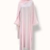 BLUSH PLAIN ABAYA