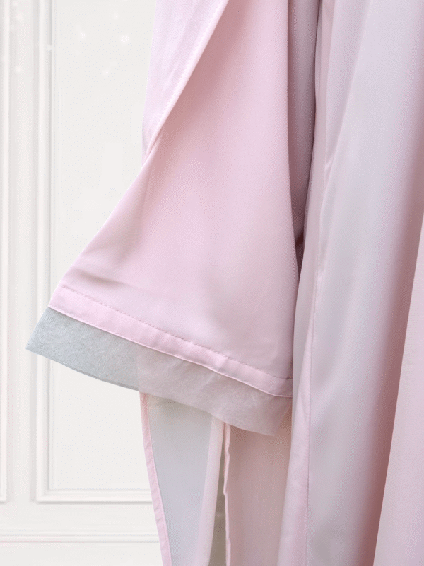 BLUSH PLAIN ABAYA
