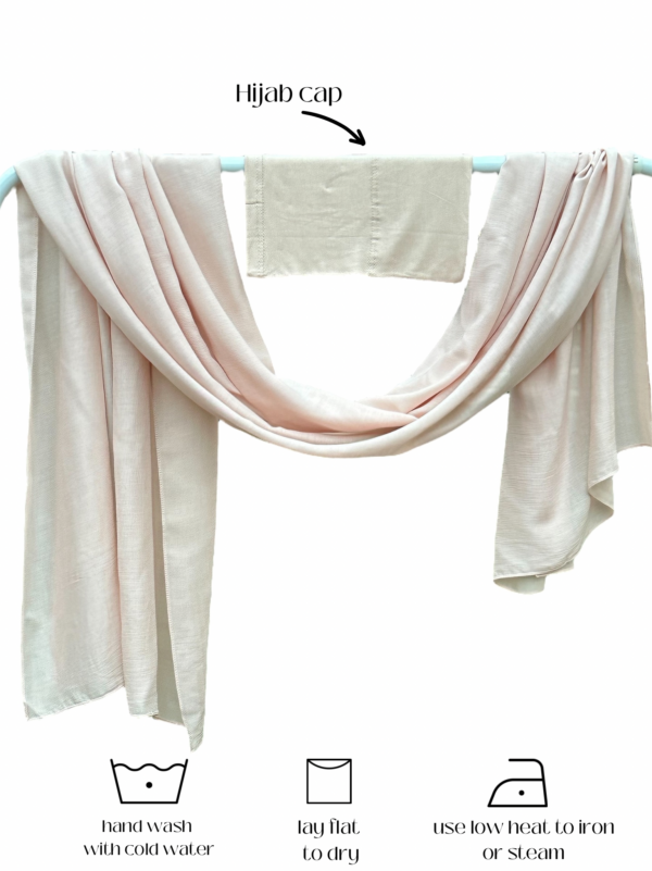 LIGHT NUDE MODAL HIJAB SET