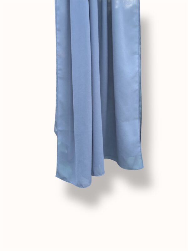 CHARCOAL GREY CHIFFON HIJAB