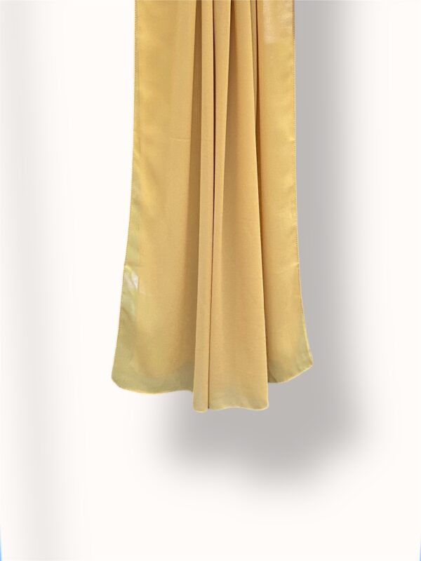 MUSTARD GOLD CHIFFON HIJAB