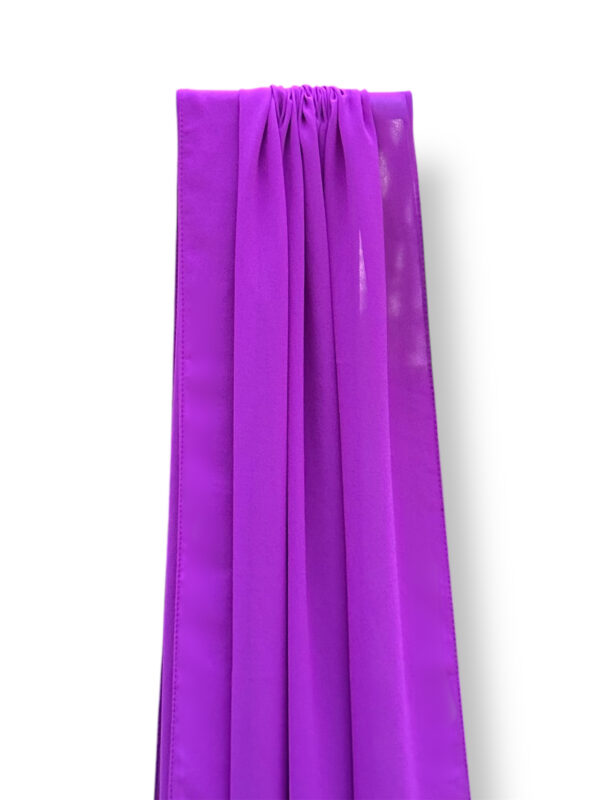 Plum Chiffon Hijab_2